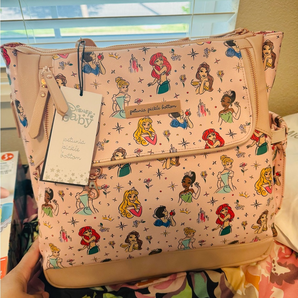 NWT Petunia Pickle Princess Diaper Bag